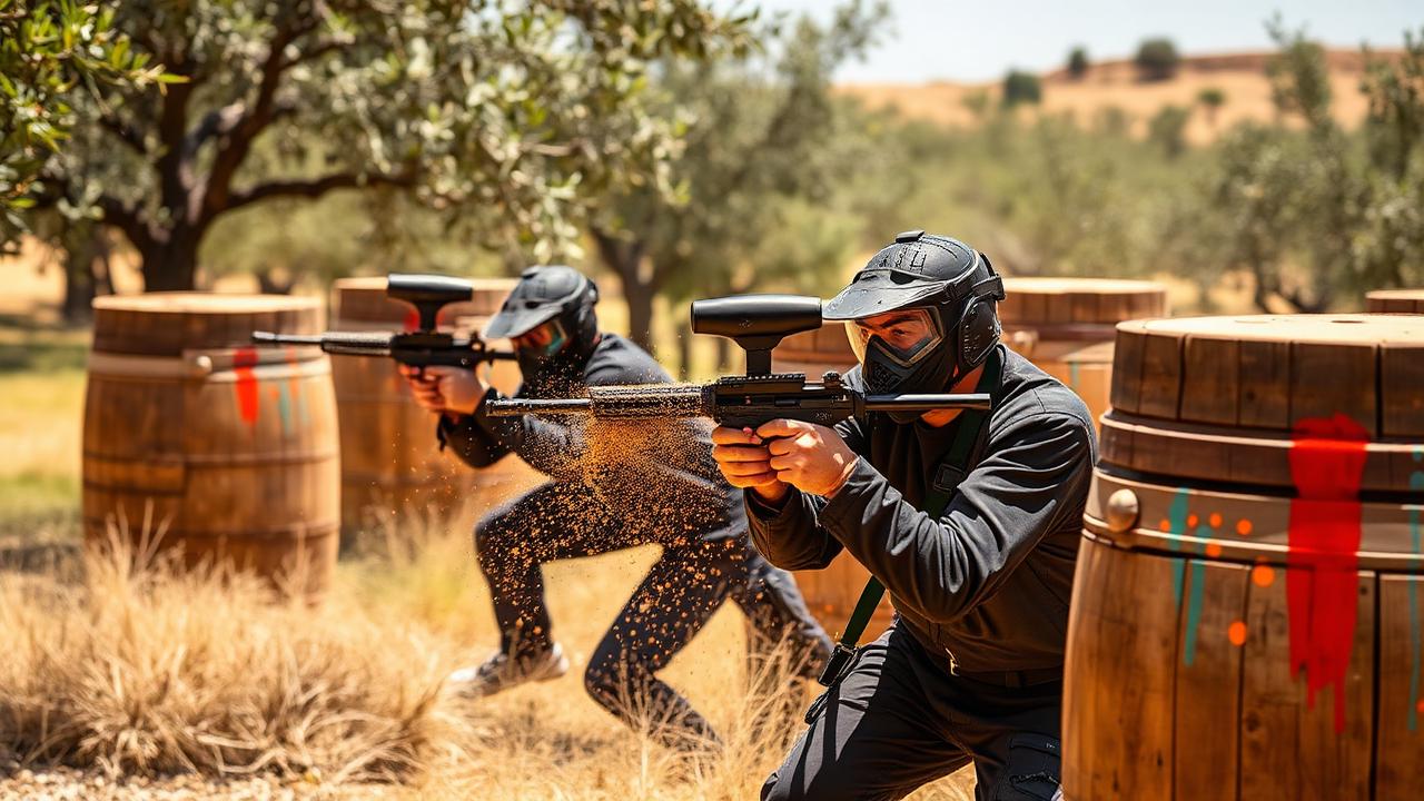 Marrakech Paintball Battle
